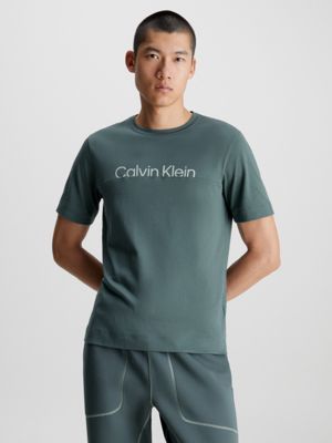 Calvin klein sleepwear clearance logo crew t shirt