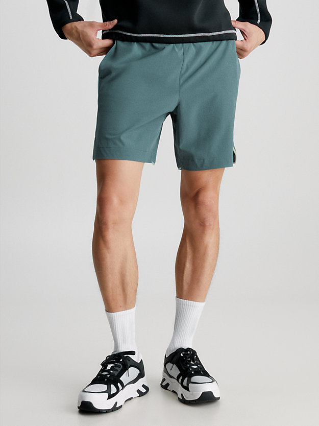 dark slate gym shorts for men ck performance