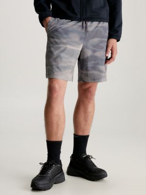 Printed store gym shorts