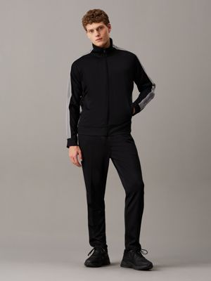 black beauty zip up jacket for men ck sport