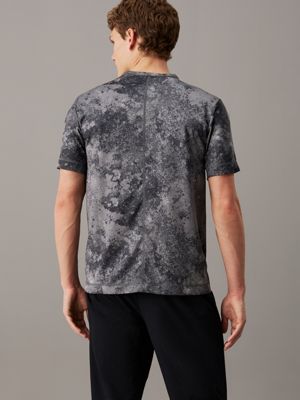 boulevard concrete print gym t-shirt for men ck sport