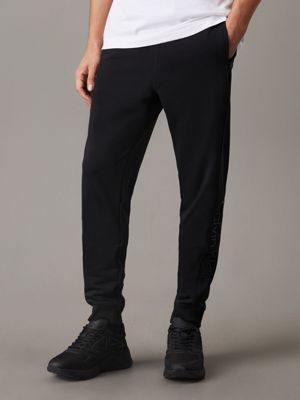 black french terry joggers for men ck sport