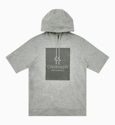 calvin klein short sleeve hoodie