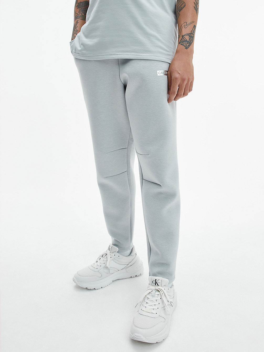 HIGH RISE / CYBER YELLOW Tapered Joggers undefined men Calvin Klein