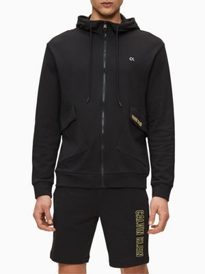 calvin klein zip hoodie men's