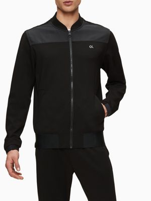 calvin klein mens bomber jacket