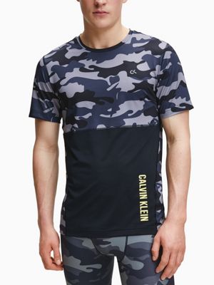 calvin klein camouflage t shirt