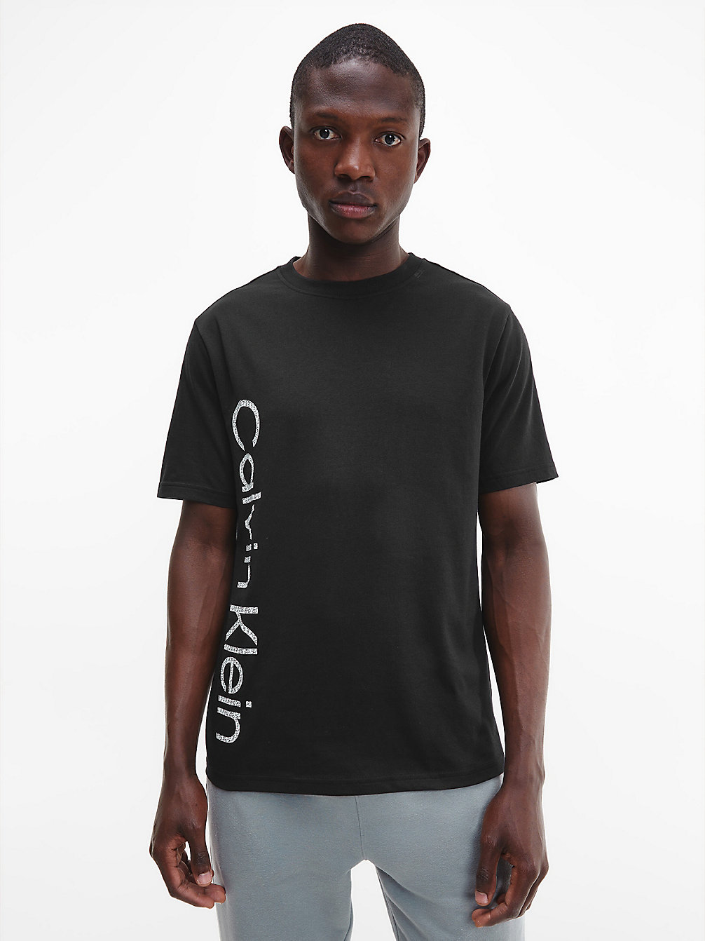 CK BLACK Logo Gym T-Shirt undefined men Calvin Klein