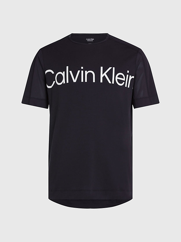 BLACK BEAUTY Piqué-Gym-T-Shirt für Herren CK PERFORMANCE