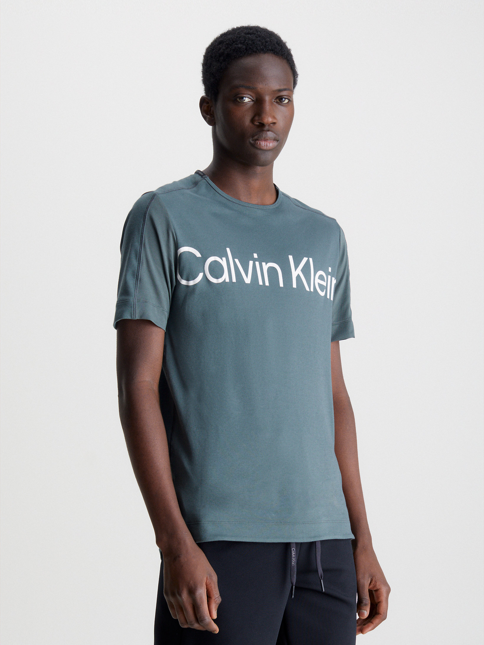 Pijnstiller vee wekelijks Piqué sport T-shirt Calvin Klein® | 00GMS3K102LLZ