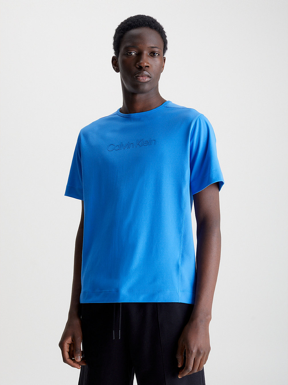 PALACE BLUE > T-Shirt Sportowy Z Logo > undefined Mężczyźni - Calvin Klein