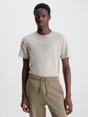 Calvin klein best sale khaki t shirt