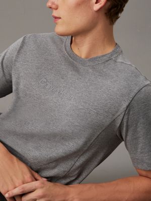 medium grey heather gym t-shirt for men ck sport