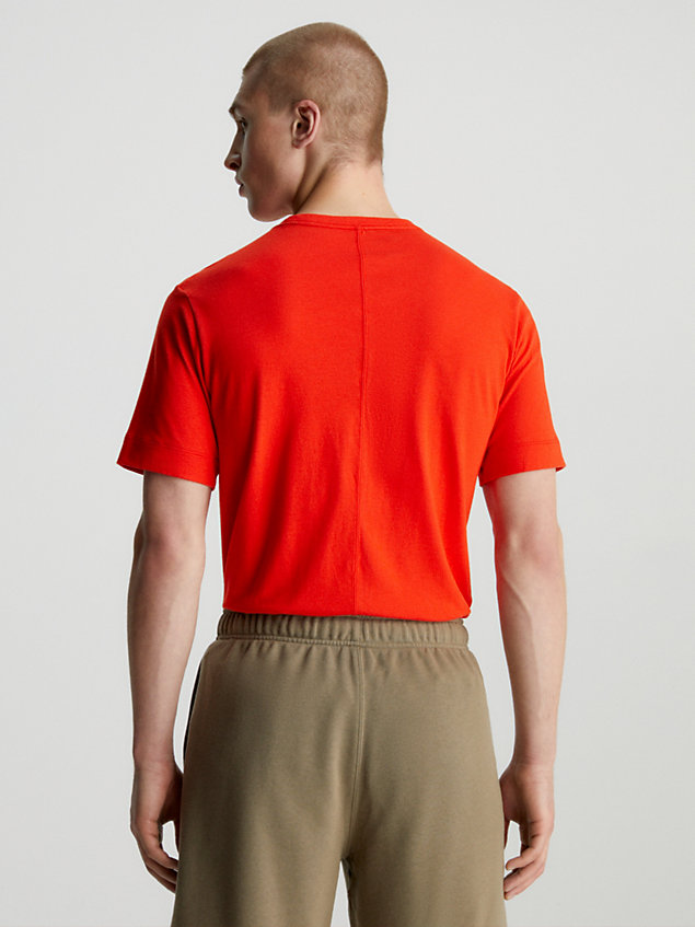 camiseta deportiva red de hombre ck performance