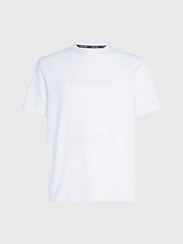 BRIGHT WHITE Gym T-shirt for men CK PERFORMANCE