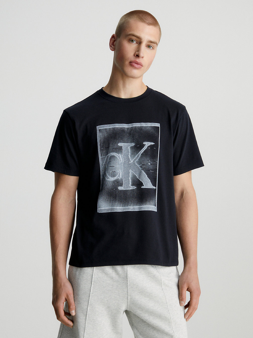 BLACK BEAUTY > T-Shirt Sportowy Z Logo > undefined Mężczyźni - Calvin Klein