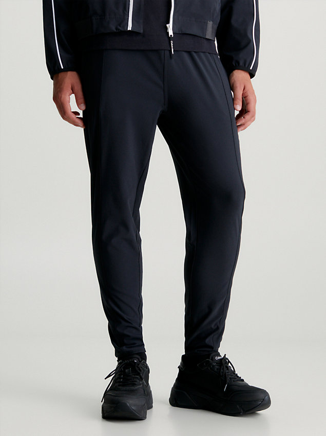 pantaloni da tuta elasticizzati 4-way black da uomini ck performance