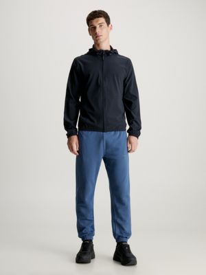 Relaxed Cotton Terry Joggers Calvin Klein® 00GMS3P604DBZ