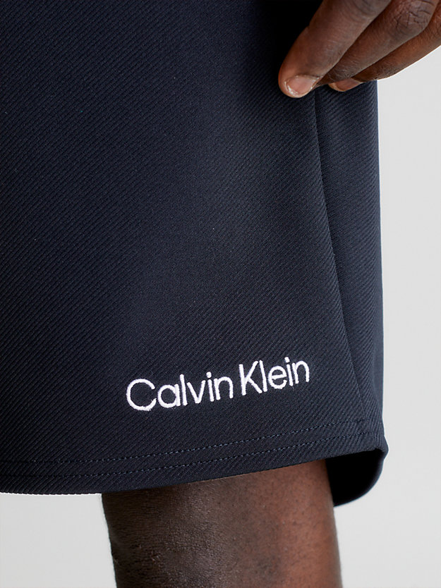 BLACK BEAUTY Shorts deportivos texturizados de men CK PERFORMANCE