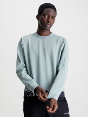 Apt Meander hervorming Twill sweatshirt met textuur Calvin Klein® | 00GMS3W300LFW