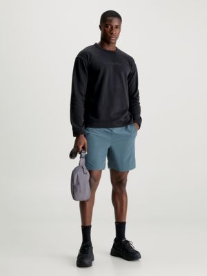 Cotton Terry Logo Sweatshirt Calvin Klein® | 00GMS3W302BAE