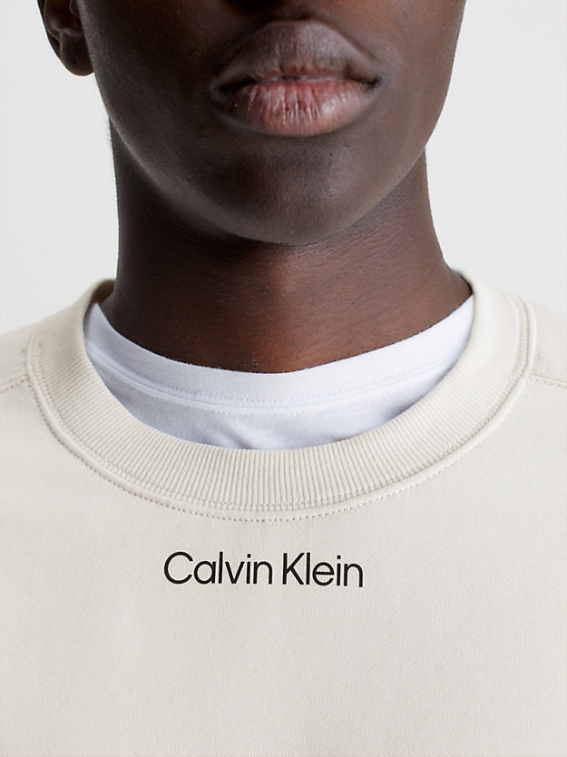 CHALK Cotton Terry Sweatshirt for men CK PERFORMANCE
