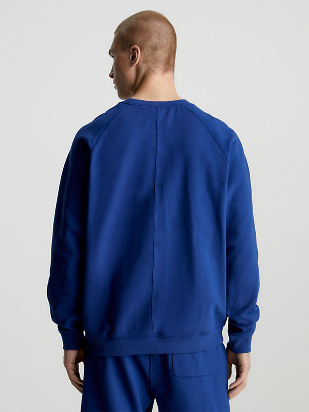 BLUE DEPTHS Sweatshirt aus Baumwoll-Frottee für Herren CK PERFORMANCE