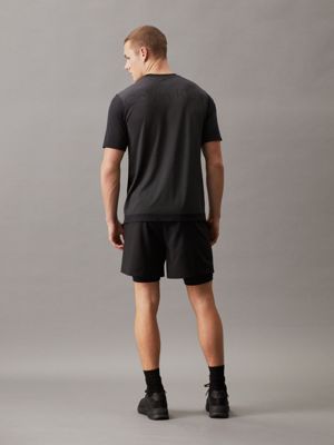 black beauty / boulevard heather gym t-shirt for men ck sport