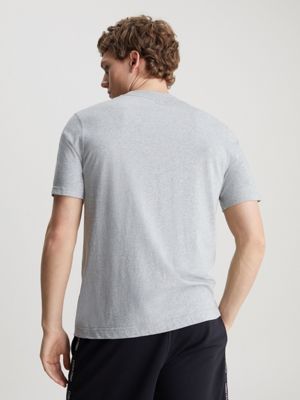 grey heather gym t-shirt for men ck sport