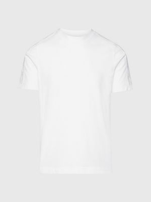 brilliant white gym t-shirt for men ck sport