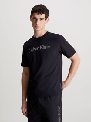 Calvin Klein Space Dye Logo Mod Comf T-shirt - T-Shirts 