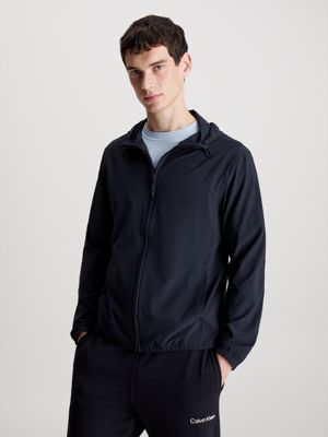 Calvin klein men's on sale ripstop hooded windbreaker