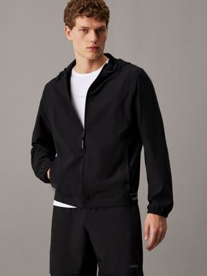 black windbreaker for men ck sport