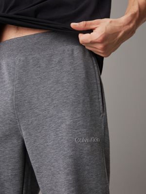 medium grey heather french terry joggers for men ck sport