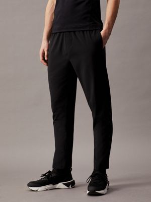 black logo joggers for men ck sport