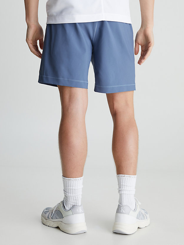 ceramic blue gym shorts for men 