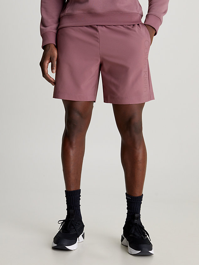 pink kurze sporthose für herren - 