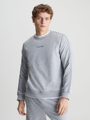 Calvin Klein Men's Modern Cotton Lounge Crewneck Sweatshirt, Black, Small :  : Clothing, Shoes & Accessories