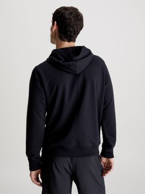 Felpa Uomo Con Zip 1/4, Collo Alto, Oversize, Invernale, Tinta Unita, Con Tasche Multiple