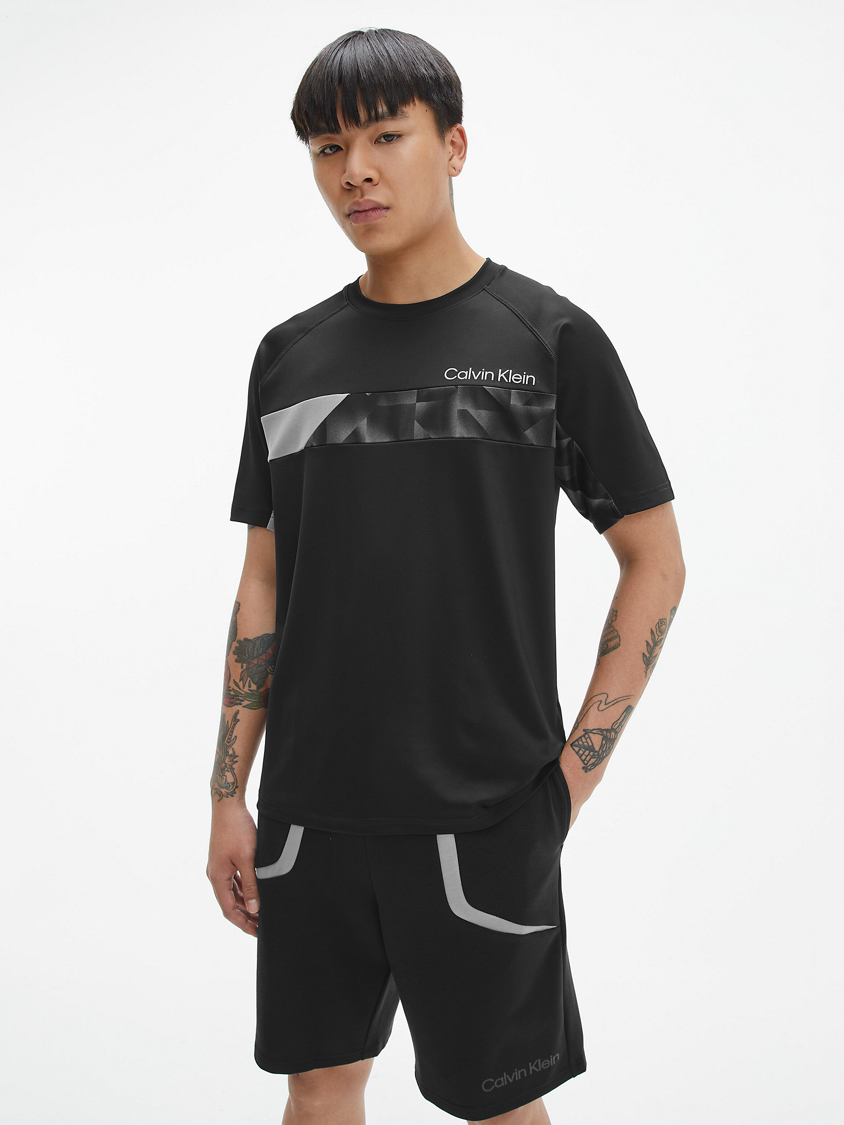 CK Black Gym T-Shirt undefined men Calvin Klein