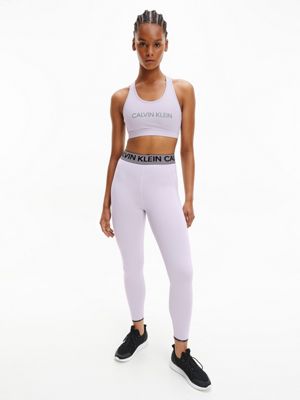calvin klein sports bra and pants set