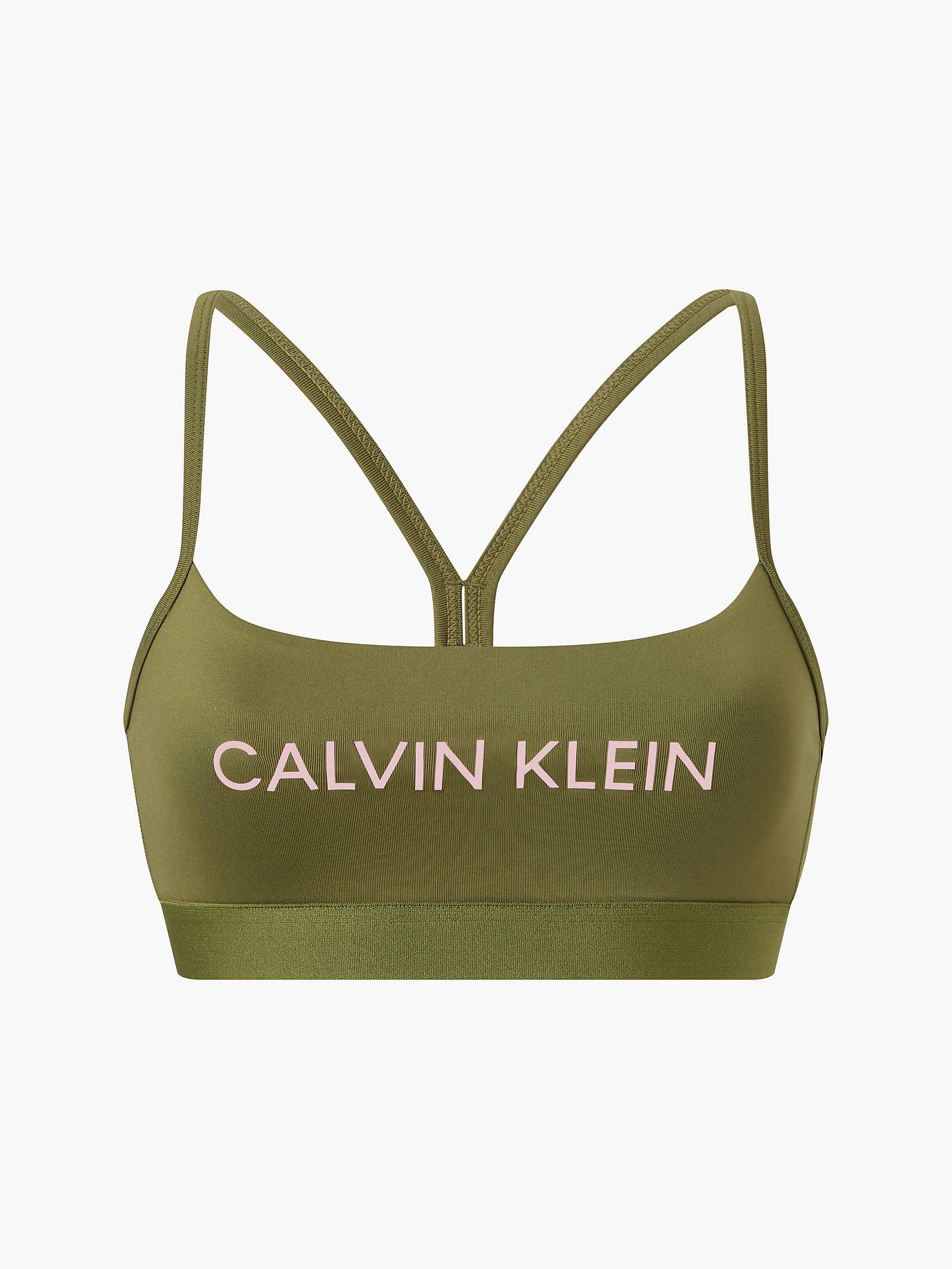 Capulet Olive/rose Quartz > Бюстгальтер для низкоинтенсивных тренировок > undefined Женщины - Calvin Klein