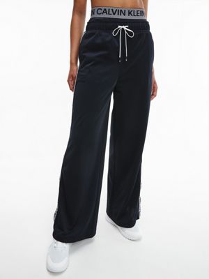 Joggingbroek met wijde pijpen en logo tape Calvin Klein® | 00GWF1P602001