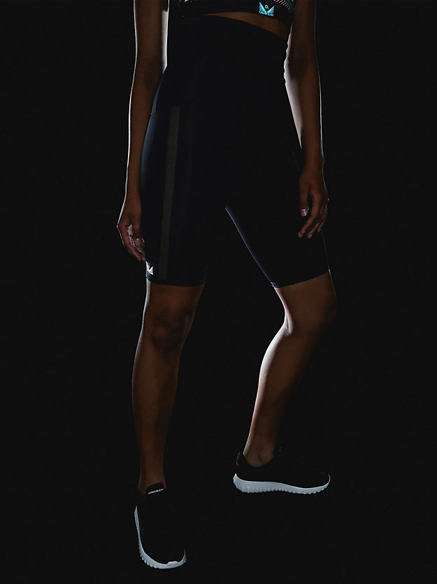 CK BLACK Tight Gym Shorts for women CK PERFORMANCE
