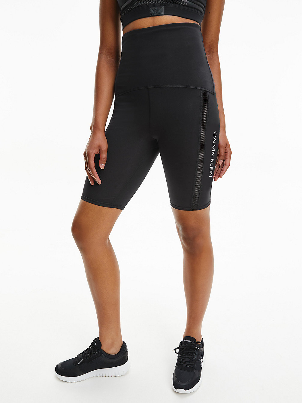 CK BLACK Tight Gym Shorts undefined women Calvin Klein