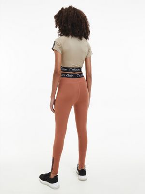 ALUMINUM Recycled Cropped Gym T-shirt for women CK PERFORMANCE