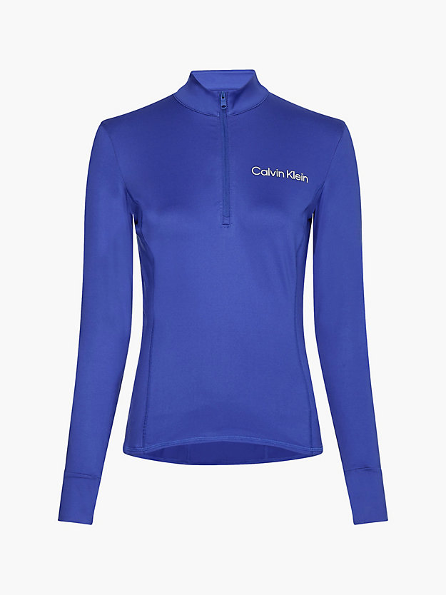 CLEMATIS BLUE Long Sleeve Technical Top for women CK PERFORMANCE