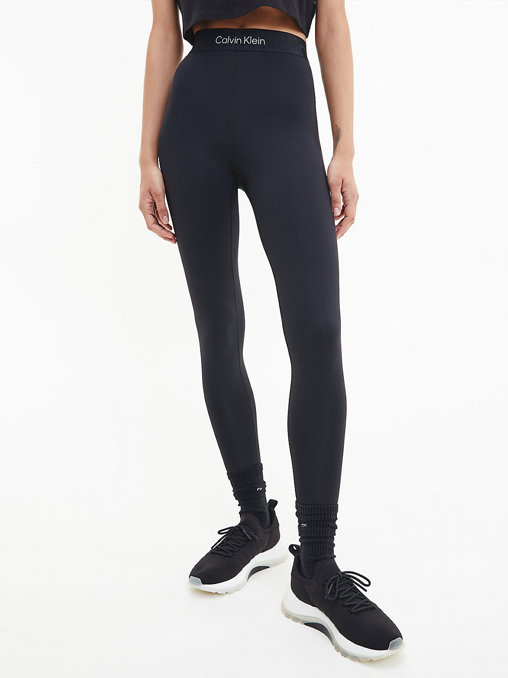 BLACK BEAUTY Recycled 7/8 Gym Leggings undefined women Calvin Klein