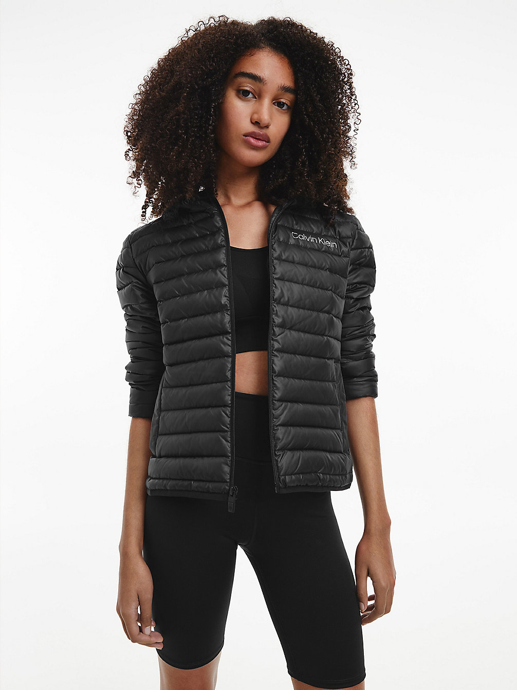 BLACK BEAUTY Lightweight Puffer Jacket undefined women Calvin Klein