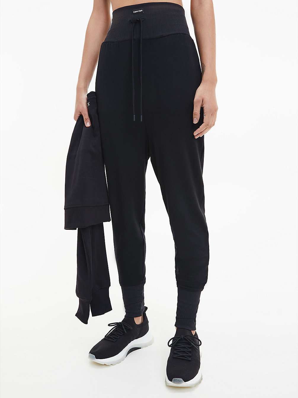 BLACK BEAUTY French Terry Joggers undefined women Calvin Klein